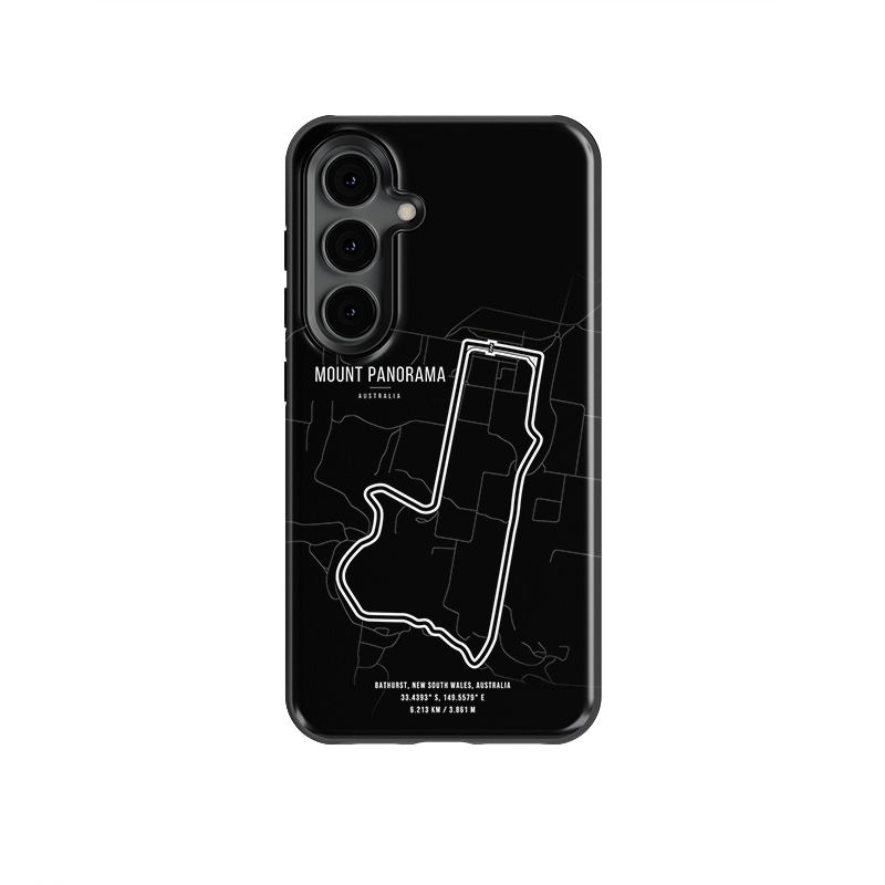 Mount Panorama F1 Phone Case – Embrace the Thrill of Bathurst (Black) Automotive