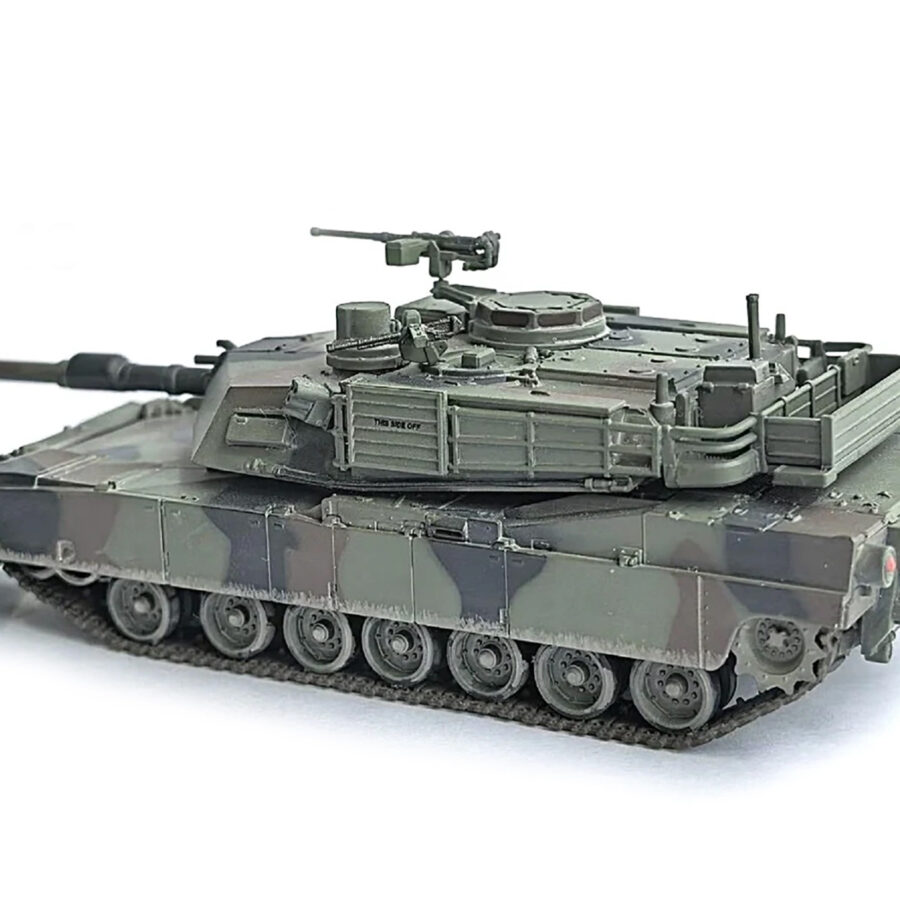 United States M1A2 SEP (System Enhancement Package) Tank with Mine Plow (Plowing Mode) "United States Army 1st Battalion 16th Cav. Reg. Fort Knox" (2002)" Green Camouflage "NEO Dragon Armor" Series 1/72 Plastic Model by Dragon Models Automotive