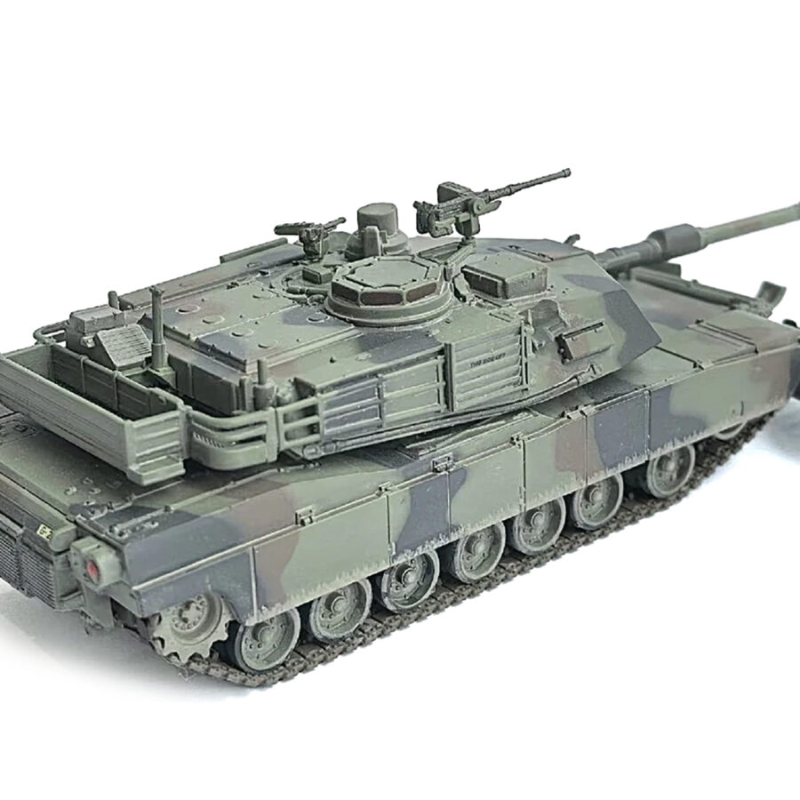 United States M1A2 SEP (System Enhancement Package) Tank with Mine Plow (Plowing Mode) "United States Army 1st Battalion 16th Cav. Reg. Fort Knox" (2002)" Green Camouflage "NEO Dragon Armor" Series 1/72 Plastic Model by Dragon Models Automotive