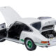 Porsche 911 Carrera 2.7 RS Grand Prix White with Green Stripes and Wheels 1/18 Model Car by Autoart