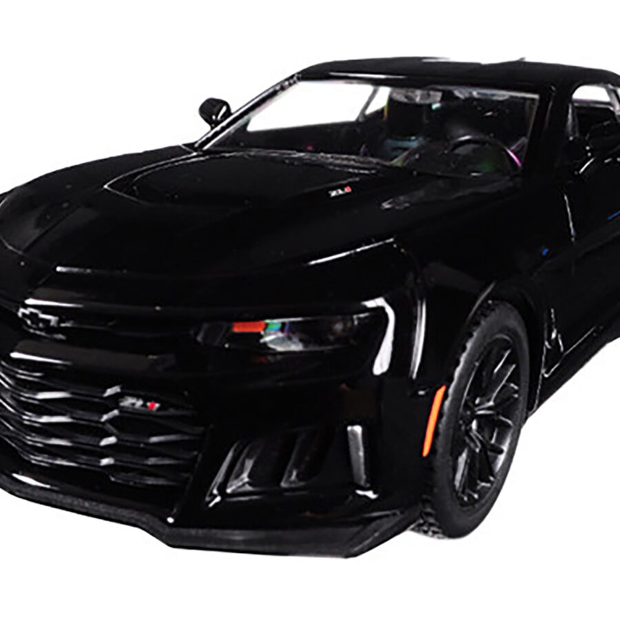 2017 Chevrolet Camaro ZL1 Black 1/24 Diecast Model Car by Motormax Automotive
