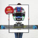 Andrea Kimi Antonelli's 2025 Helmet and Mercedes Racing Car. A Very High Quality Illustration Andrea Kimi Antonelli's 2025 Helmet and Mercedes Racing Car. A Very High Quality Illustration
