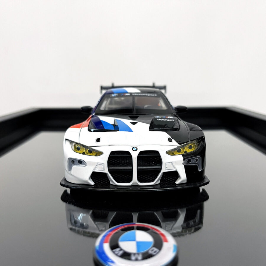 BMW M4 GT3 1:24 Handmade Framed Artwork from the Race Car Wall Art store collection.