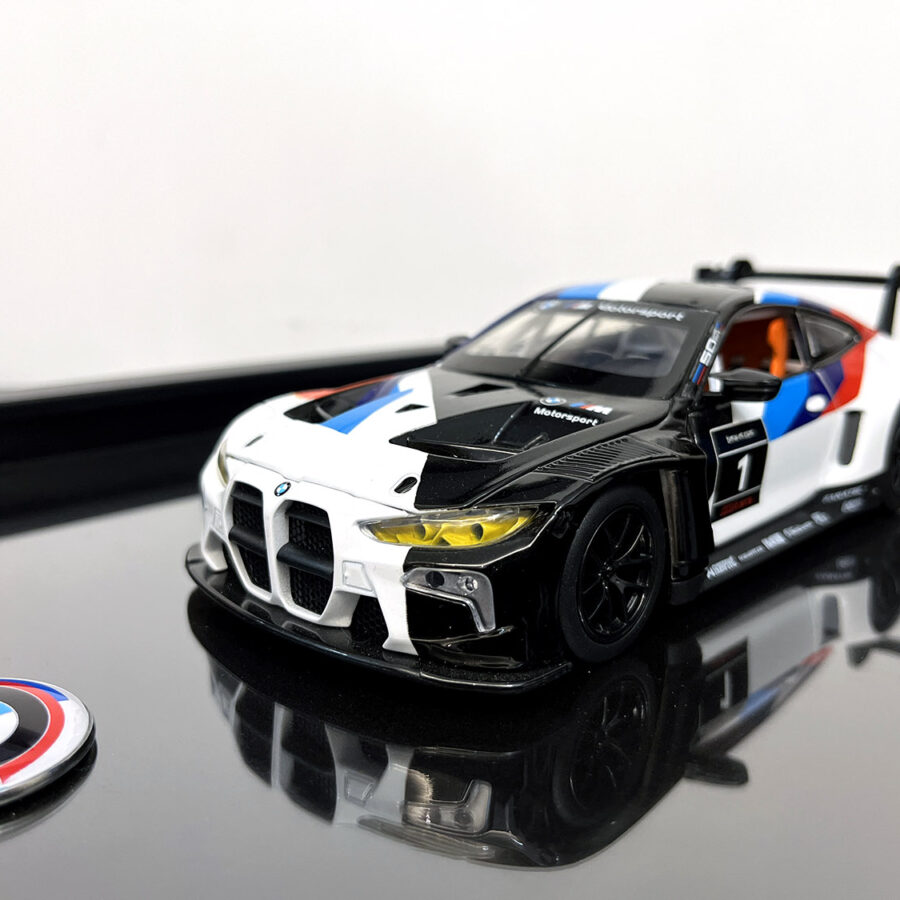 BMW M4 GT3 1:24 Handmade Framed Artwork Automotive