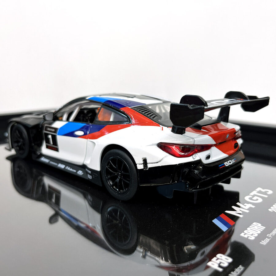BMW M4 GT3 1:24 Handmade Framed Artwork Automotive
