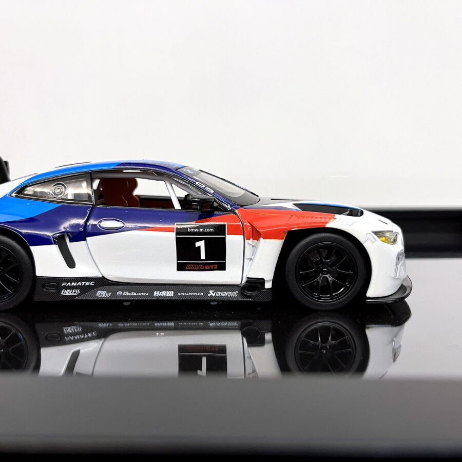 BMW M4 GT3 1:24 Handmade Framed Artwork Automotive