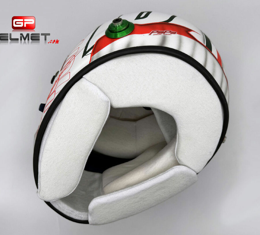Charles Leclerc 2021 Replica helmet - Monza GP Ferrari F1 Charles Leclerc