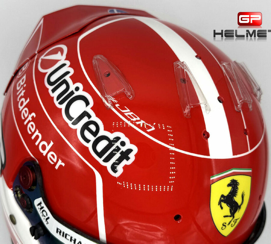 Charles Leclerc 2025 F1 Helmet Ferrari F1 Formula 1 Memorabilia