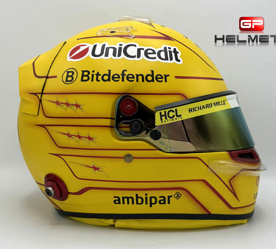 Lewis Hamilton 2025 F1 Helmet Ferrari F1 Formula 1 Memorabilia