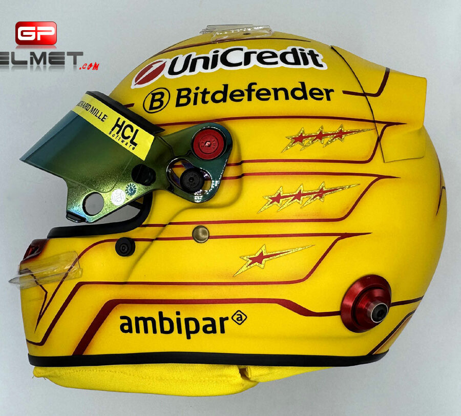 Lewis Hamilton 2025 F1 Helmet Ferrari F1 Formula 1 Memorabilia