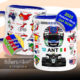 Andrea Kimi Antonelli's 2025 Formula 1 Helmet and Car High Quality Calendar Mug Andrea Kimi Antonelli's 2025 Formula 1 Helmet and Car High Quality Calendar Mug