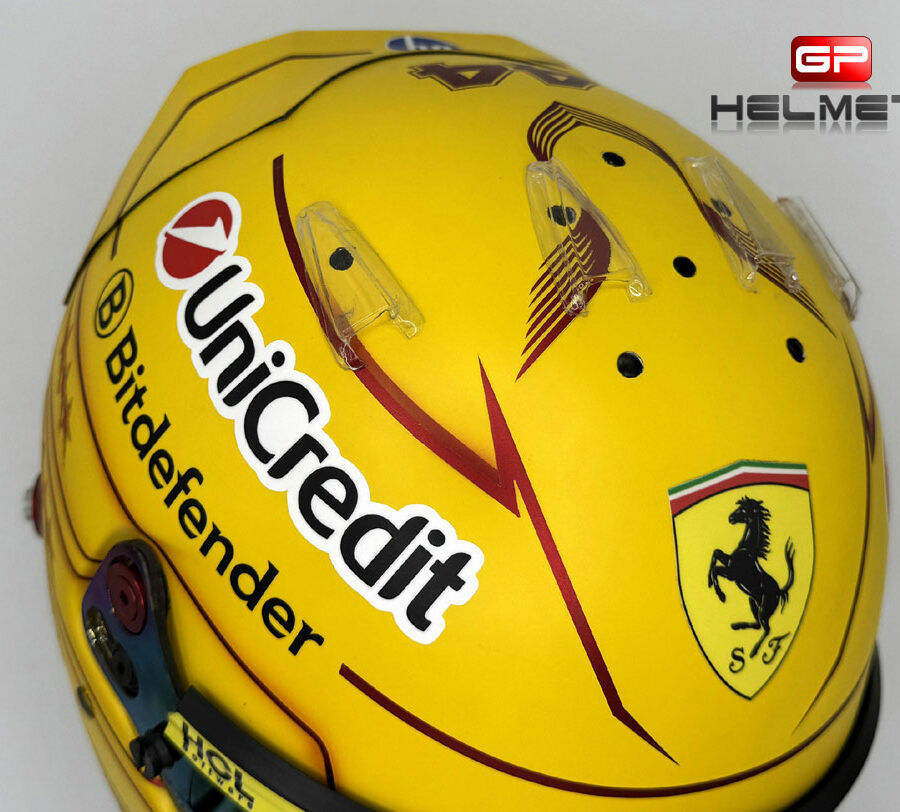Lewis Hamilton 2025 F1 Helmet Ferrari F1 Formula 1 Memorabilia