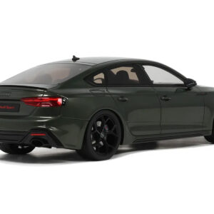 2023 Audi RS 5 Competition Dark Green Metallic 1/18 Model Car by GT Spirit from the Audi store collection.