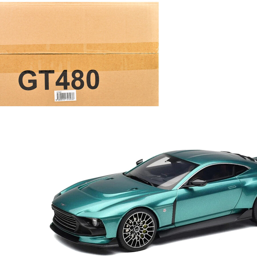 2024 Aston Martin Valor Green Metallic 1/18 Model Car by GT Spirit Automotive