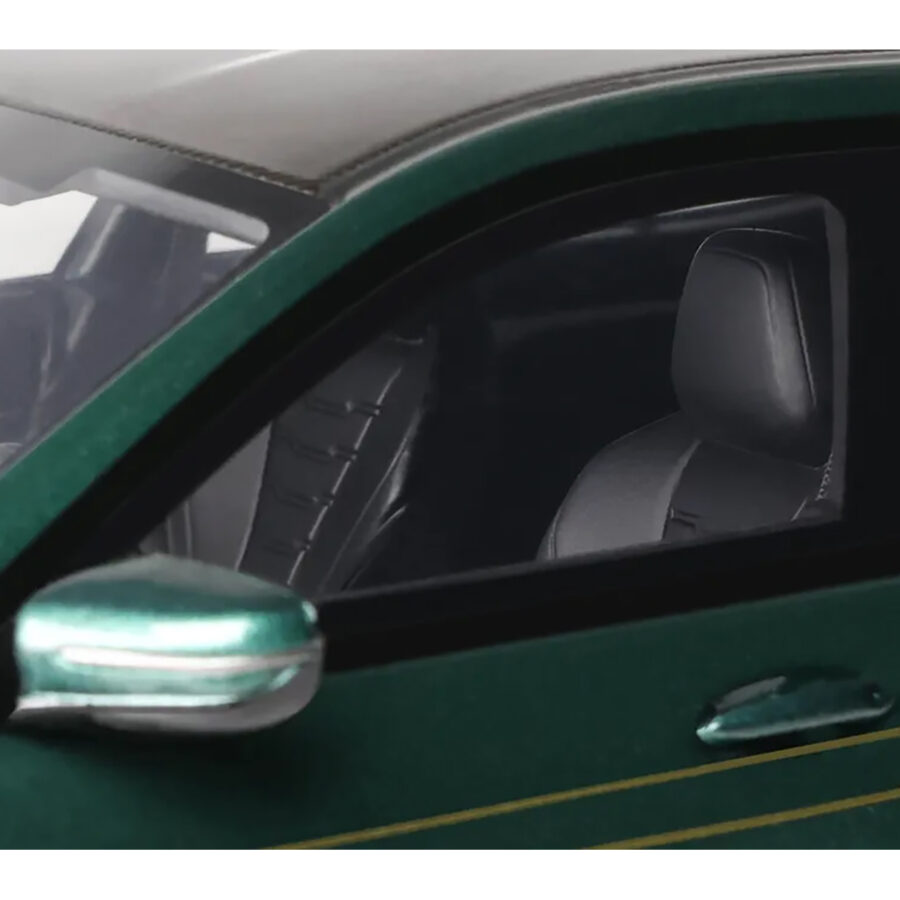 2023 BMW Alpina B8 Gran Coupe Green Metallic 1/18 Model Car by GT Spirit Automotive