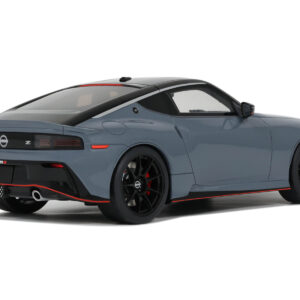 2024 Nissan Z Nismo Gray with Black Top 1/18 Model Car by GT Spirit Sports Car Racing Model Cars by Diecast Mania