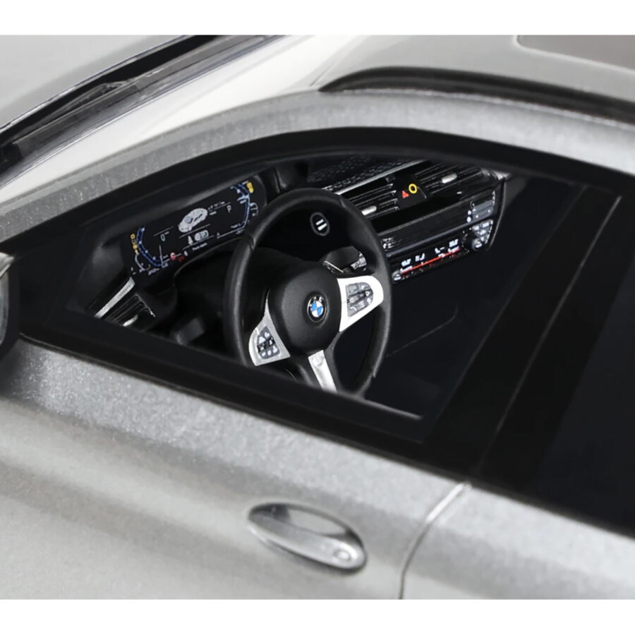 2023 BMW 530E XDrive M Silver Metallic 1/18 Model Car by GT Spirit Automotive