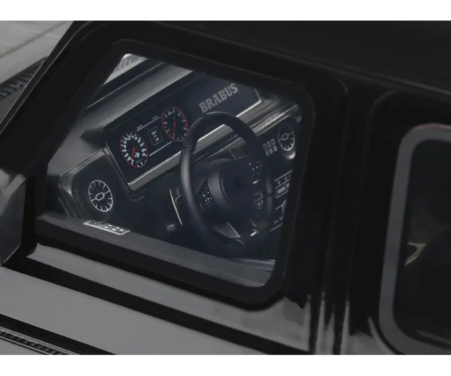 2023 Mercedes-Benz Brabus G800 4x4 Black 1/18 Model Car by GT Spirit Automotive