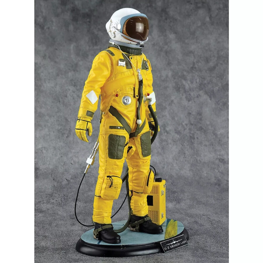 U-2 "Dragon Lady" Pilot Polyresin Statue "Statue Series" 1/8 Scale Model by Hobby Master Automotive
