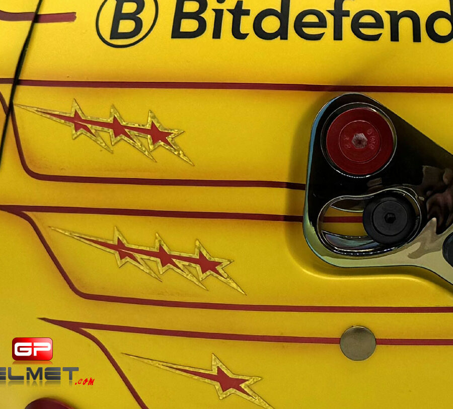 Lewis Hamilton 2025 F1 Helmet Ferrari F1 Formula 1 Memorabilia