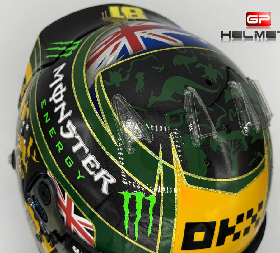 Oscar Piastri 2025 Melbourne GP F1 Helmet Mc Laren F1 F1 Collectibles