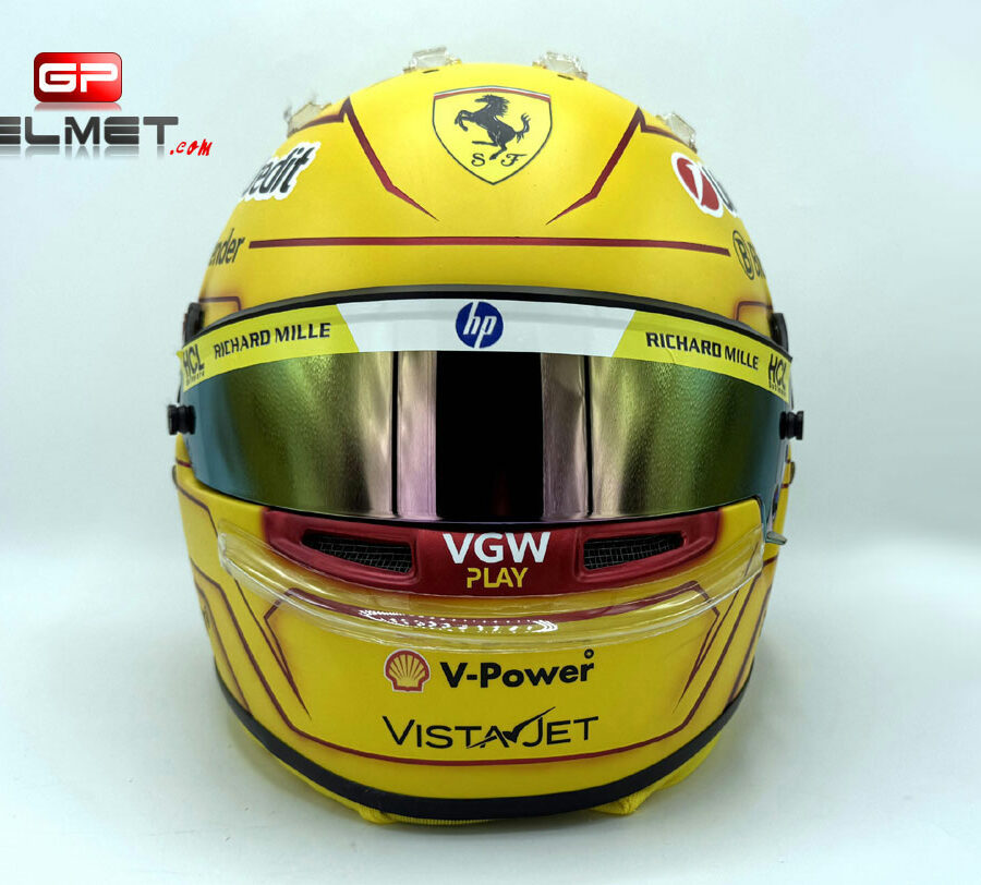 Lewis Hamilton 2025 F1 Helmet Ferrari F1 Formula 1 Memorabilia