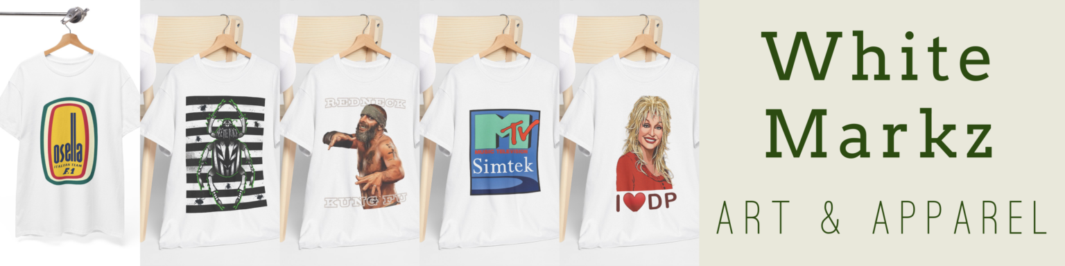 White Markz shop banner