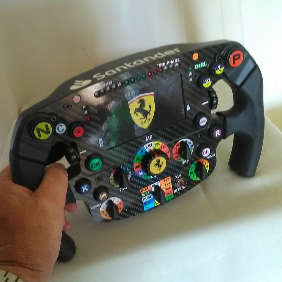 Ferrari SF1000 Replica Steering Wheel from the F1 Model Cars store collection.