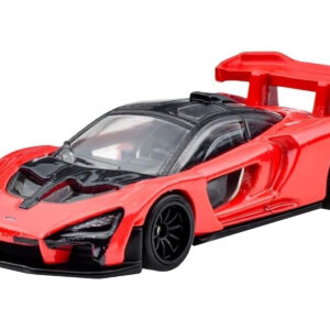 McLaren Senna Red "Fast X" (2023) Movie "Fast & Furious" Series Diecast Model Car by Hot Wheels from the Ayrton Senna store collection.
