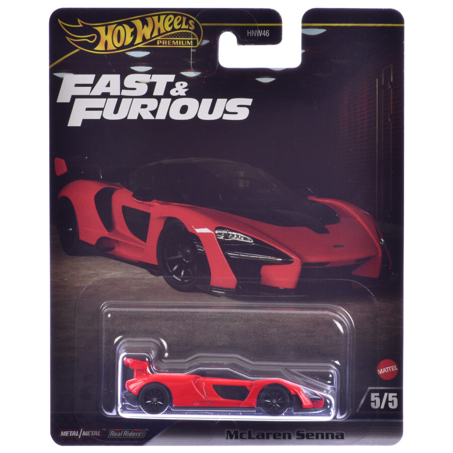 McLaren Senna Red "Fast X" (2023) Movie "Fast & Furious" Series Diecast Model Car by Hot Wheels Ayrton Senna
