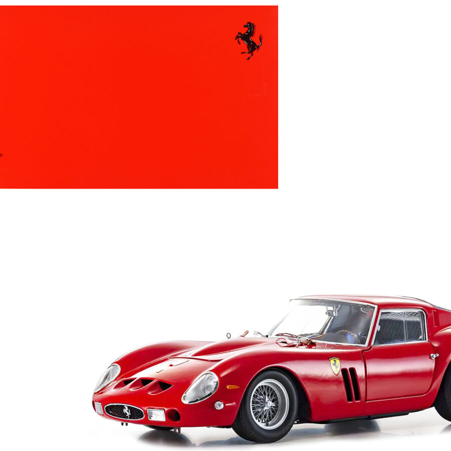 Ferrari 250 GTO Race Red 1/18 Diecast Model Car by Kyosho Automotive