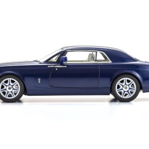 Rolls Royce Phantom Coupe Blue Metallic 1/18 Diecast Model Car by Kyosho Sports Car Racing Gifts by Diecast Mania