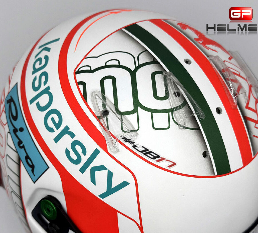 Charles Leclerc 2021 Replica helmet - Monza GP Ferrari F1 Charles Leclerc