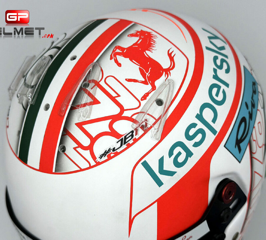 Charles Leclerc 2021 Replica helmet - Monza GP Ferrari F1 Charles Leclerc