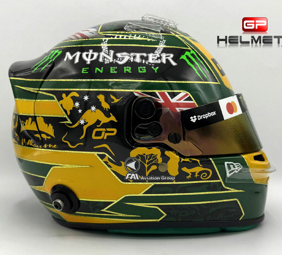 Oscar Piastri 2025 Melbourne GP F1 Helmet Mc Laren F1 F1 Collectibles