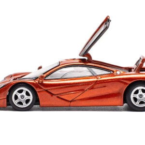 McLaren F1 Orange Metallic 1/64 Diecast Model Car by Pop Race from the McLaren F1 Memorabilia store collection.