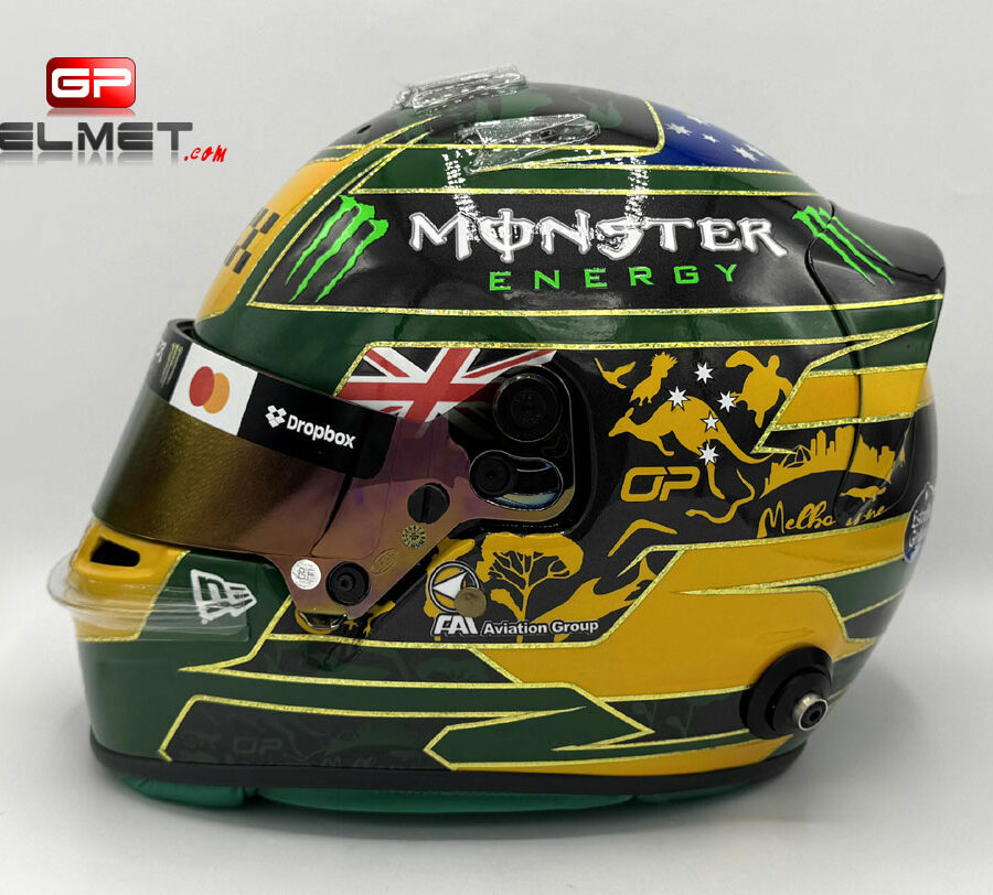 Oscar Piastri 2025 Melbourne GP F1 Helmet Mc Laren F1 F1 Collectibles