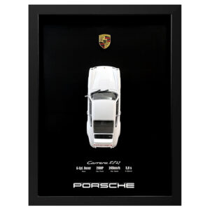 Porsche 911 Carrera RS 2.7 1:24 Handmade Framed Artwork from the Race Car Wall Art store collection.