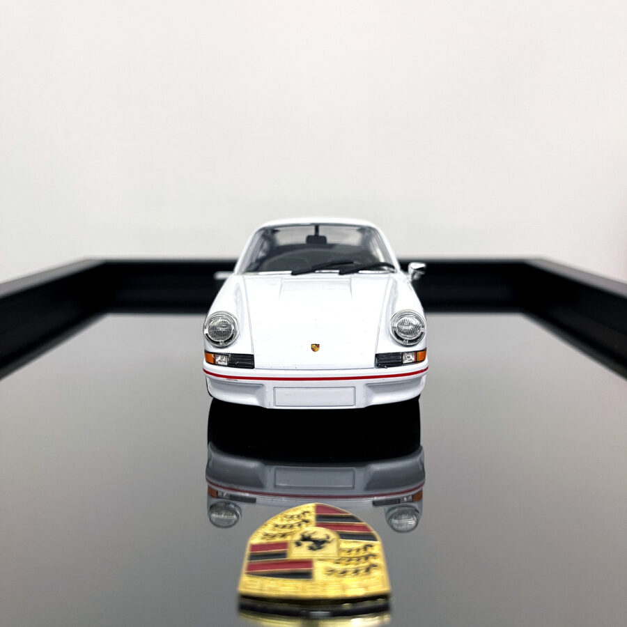 Porsche 911 Carrera RS 2.7 1:24 Handmade Framed Artwork Automotive