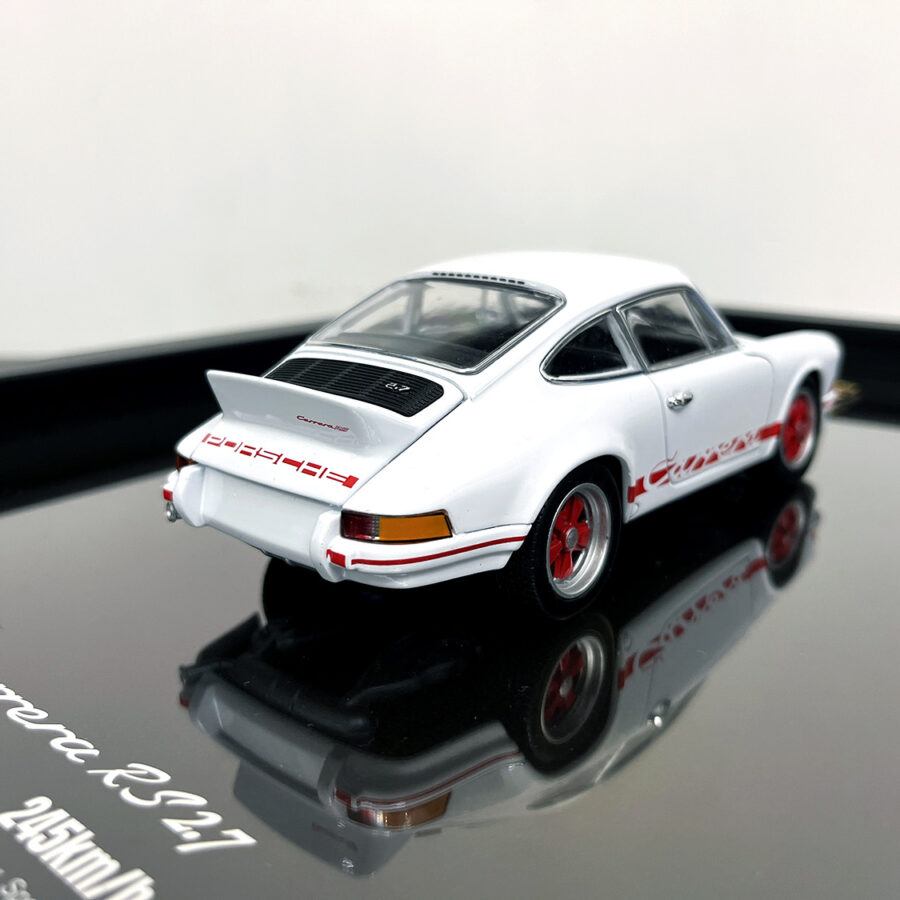 Porsche 911 Carrera RS 2.7 1:24 Handmade Framed Artwork Automotive
