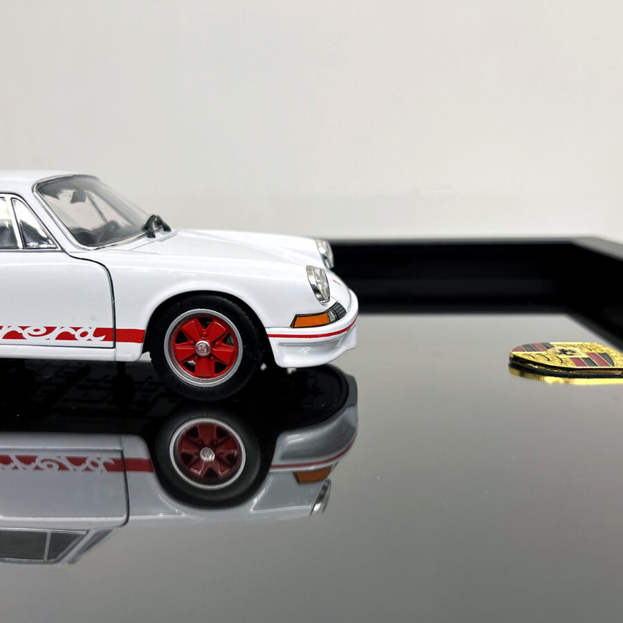 Porsche 911 Carrera RS 2.7 1:24 Handmade Framed Artwork Automotive
