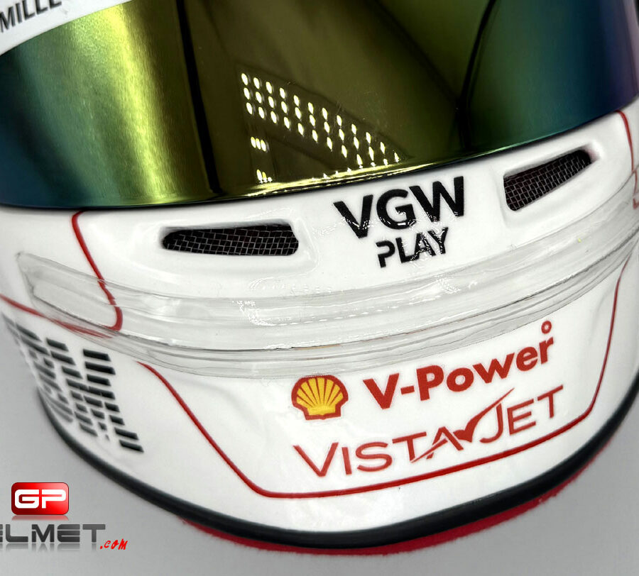 Charles Leclerc 2025 F1 Helmet Ferrari F1 Formula 1 Memorabilia