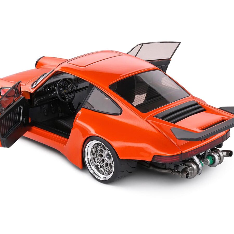 2022 Porsche 911 KS-R Orange Metallic 1/18 Diecast Model Car by Solido Automotive