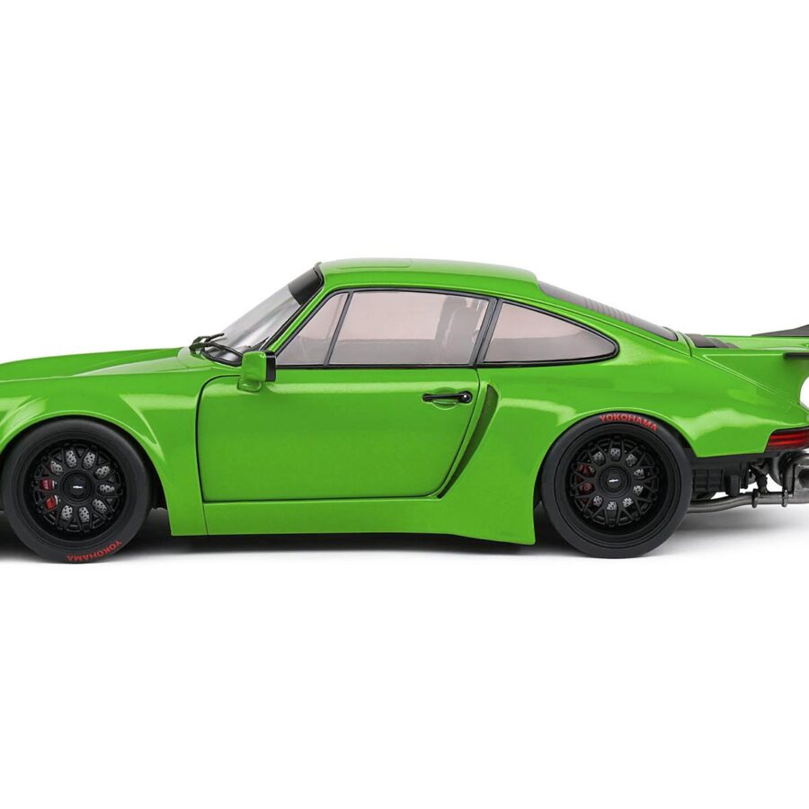2022 Porsche 911 KS-R Green Metallic 1/18 Diecast Model Car by Solido Automotive