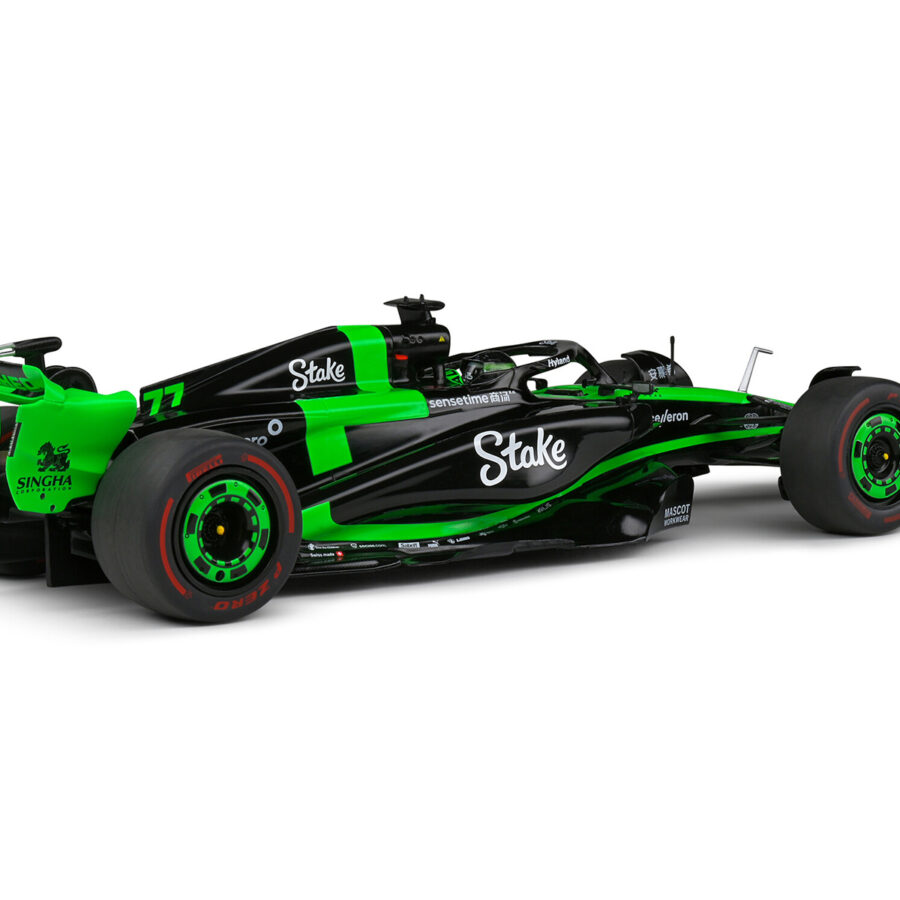 Kick Sauber C44 #77 Valtteri Bottas "Kick Sauber F1 Team" Formula One F1 "Japan GP" (2024) "Competition" Series 1/18 Diecast Model Car by Solido Automotive