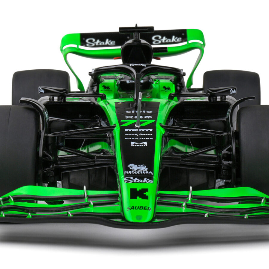 Kick Sauber C44 #77 Valtteri Bottas "Kick Sauber F1 Team" Formula One F1 "Japan GP" (2024) "Competition" Series 1/18 Diecast Model Car by Solido Automotive