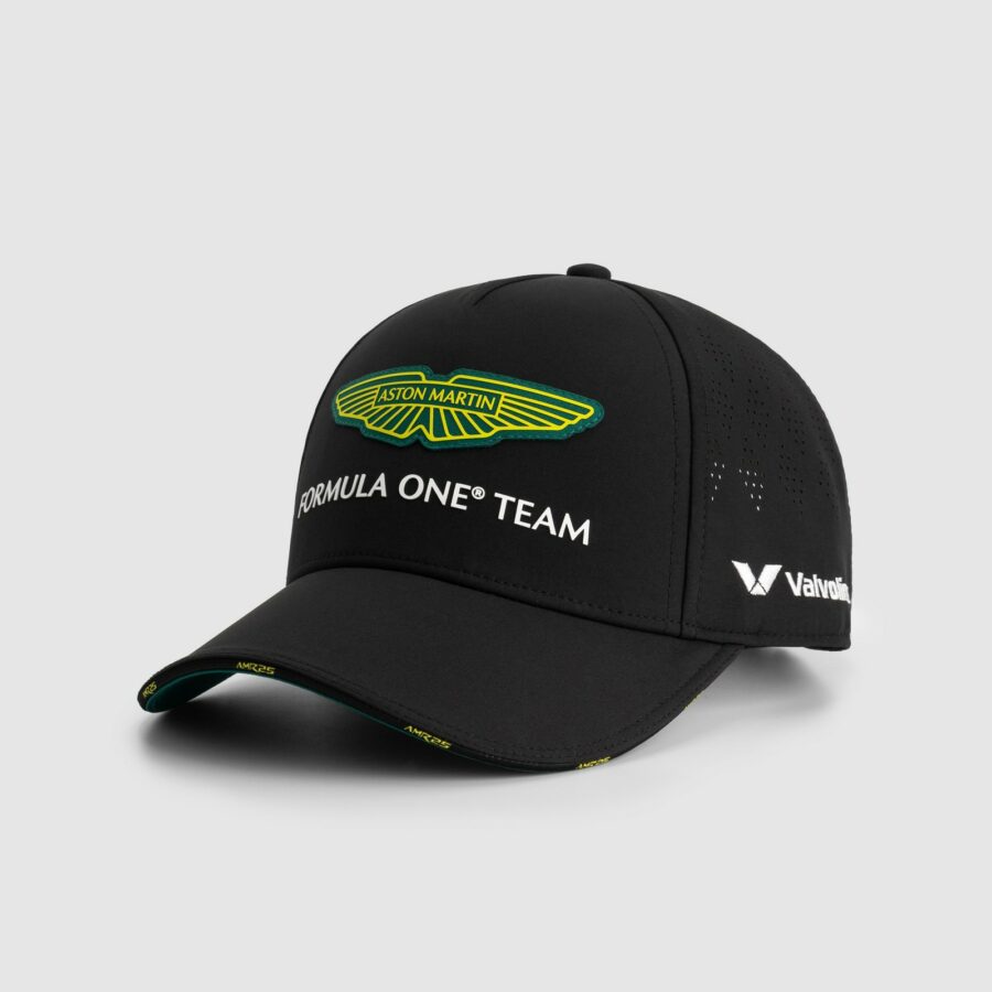 2025 Aston Martin F1 Team Cap - Black from the Sports Car Racing Caps store collection.