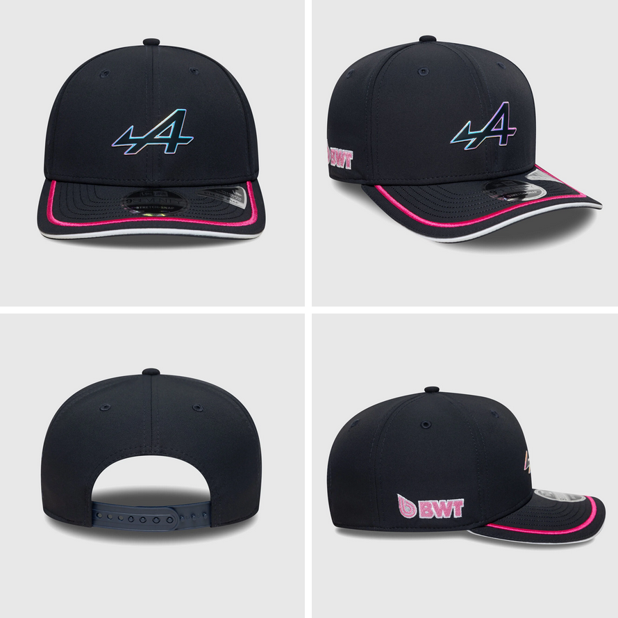 2025 Alpine F1 New Era 9SEVENTY® Team Cap from the Alpine F1 Team store collection.