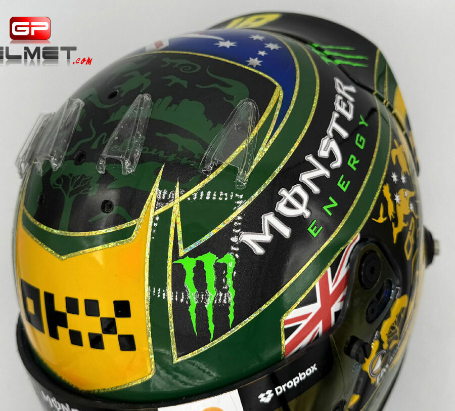 Oscar Piastri 2025 Melbourne GP F1 Helmet Mc Laren F1 F1 Collectibles