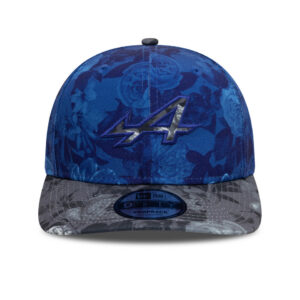 2025 Alpine F1 Tonal Floral 9Fifty Cap Pre Curve Adults - Light Navy/Dark Grey from the F1 Caps store collection.